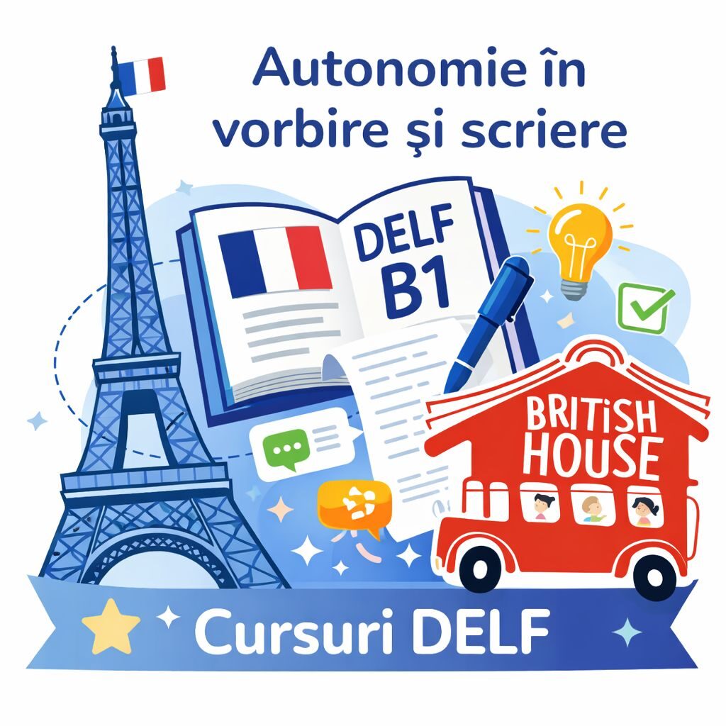 DELF B1 — Autonomie mai mare în vorbire și scriere